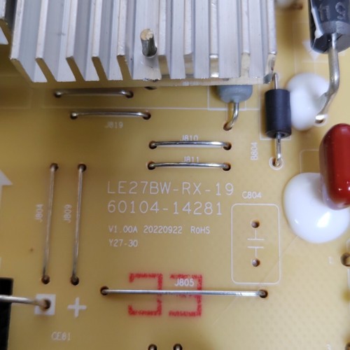 Lenovo Monitor LEGION Y27-30 Power Supply Board 60104-14281 - Picture 2 of 3