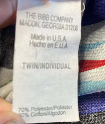 Vintage Jurassic Park Bed Sheets Twin Size Sheet Set Dinosaurs Bedding 1990s 90s - Picture 4 of 5
