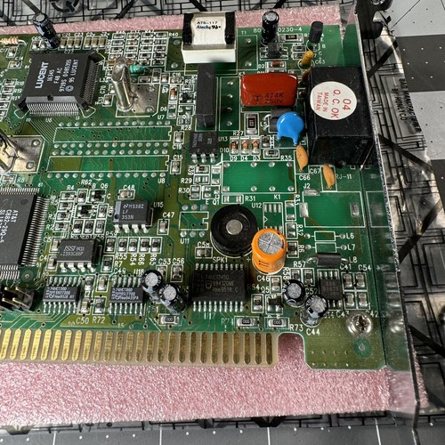 VINTAGE INTERNAL V.34 FAX MODEM 1428VQH-T 80-2000230-4 ASKEY DIAL-UP ISA - Picture 7 of 10