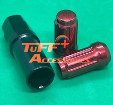 ULTRA SLIM SPLINE NUT SET M12X1.25 RED. 20 PCS WITH 1 SCOKET.FOR SUBARU, 86, 370