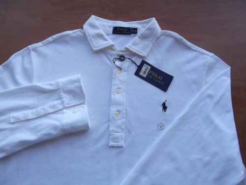 POLO RALPH LAUREN CLASSIC CASUAL SPORT LS POLO SHIRT - XL - NWT - SLIM/ATHLETIC