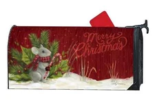 Christmas Mouse Mailbox Cover