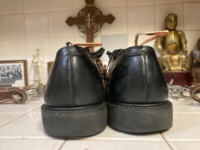 USPS POST MAN RANGER OXFORD SHOES BLACK LEATHER WORK 10 EE