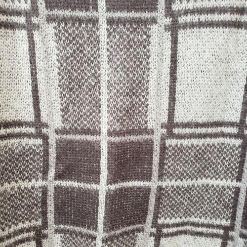 Vince Camuto Womens Plaid Dressy Mock Turtleneck Sweater Size Large - Picture 4 of 7
