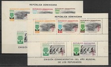DOMINICANA Republic Mi# Bl.24A + 24B MNH