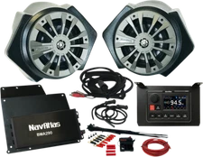 2018-2020 for Polaris RZR XP Turbo S 4x4 NAVATLAS Audio Kit Zone 2 Turbo S