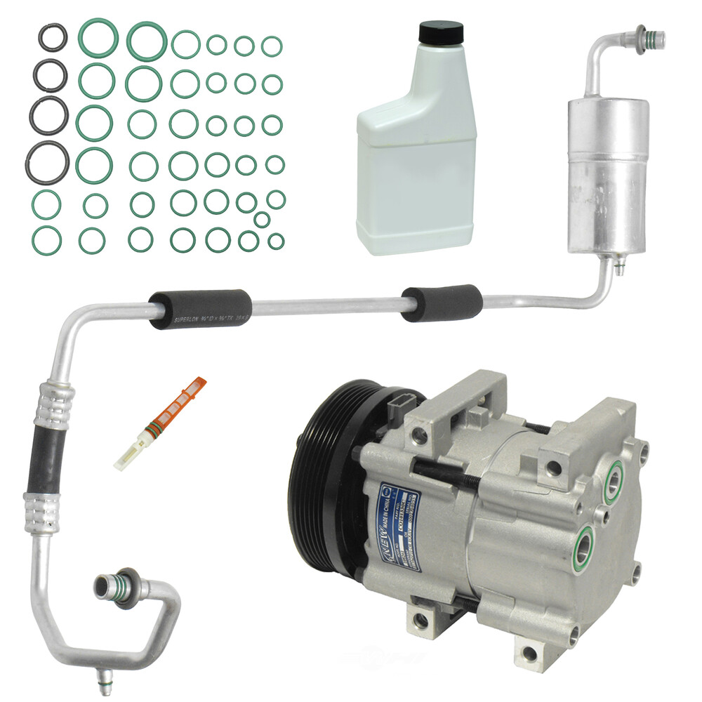 A/C Compressor Kit-Compressor Replacement Kit UAC fits 91-93 Ford ...