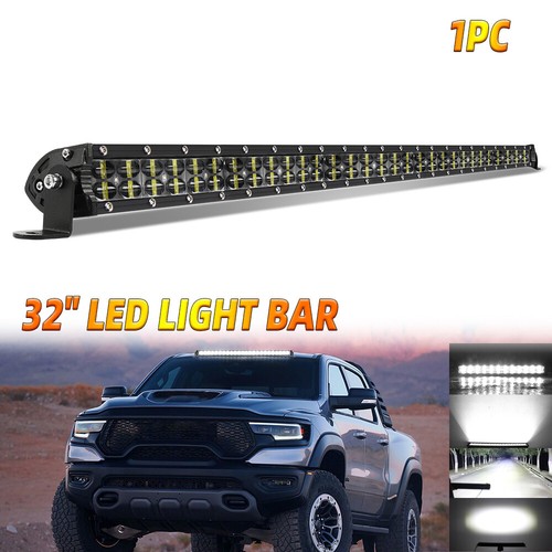 Led Light Bar 2-Rows 8"14" 22" 32"42"52" Led Work light Bar Driving Offroad Car - Picture 23 of 31