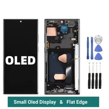 For Samsung Galaxy Note 20 Ultra 5G N985 OLED LCD Touch Screen Digitizer Frame