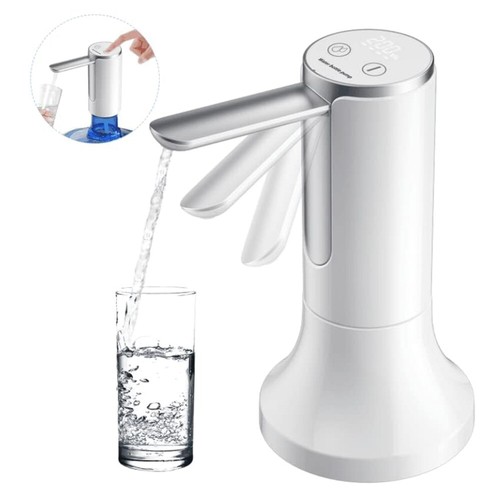Pompa Acqua Elettrica Distributore Automatico Acqua Bevanda Pieghevole USB Ricaricabile - Foto 2 di 18