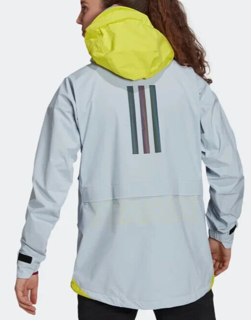Adidas Terrex MYSHELTER Gore-Tex Rain Jacket GM4822 Women's Adidas Terrex MYSHELTER Gore-Tex Rain Jacket GM4822 Women's