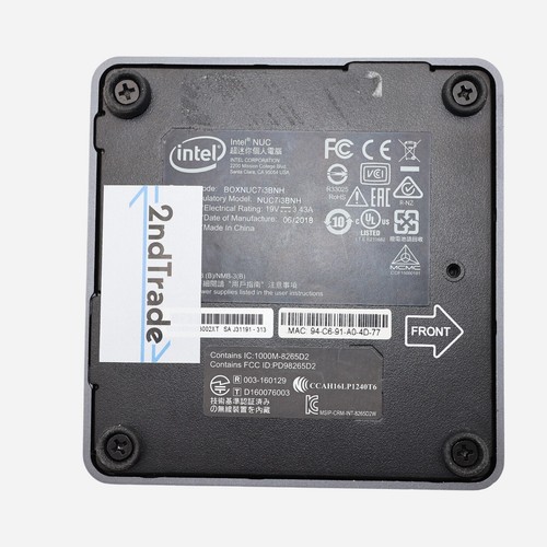 Intel NUC Kit NUC7I3BNH Mini PC i3 7100U 8GB RAM 128GB SSD M.2 W10P Computer - Bild 5 von 5