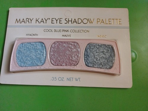 0496 Mary Kay Eye Shadow Palette Cool Blue/Pink Collection Vintage HTF PLS READ