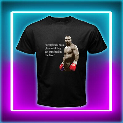 New Iron Mike Tyson Quote Boxing Champion Mens Black T Shirt Size S 2xl Ebay