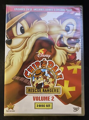 CHIP 'N' DALE RESCUE RANGERS - VOLUME 2 [DVD] BRAND NEW