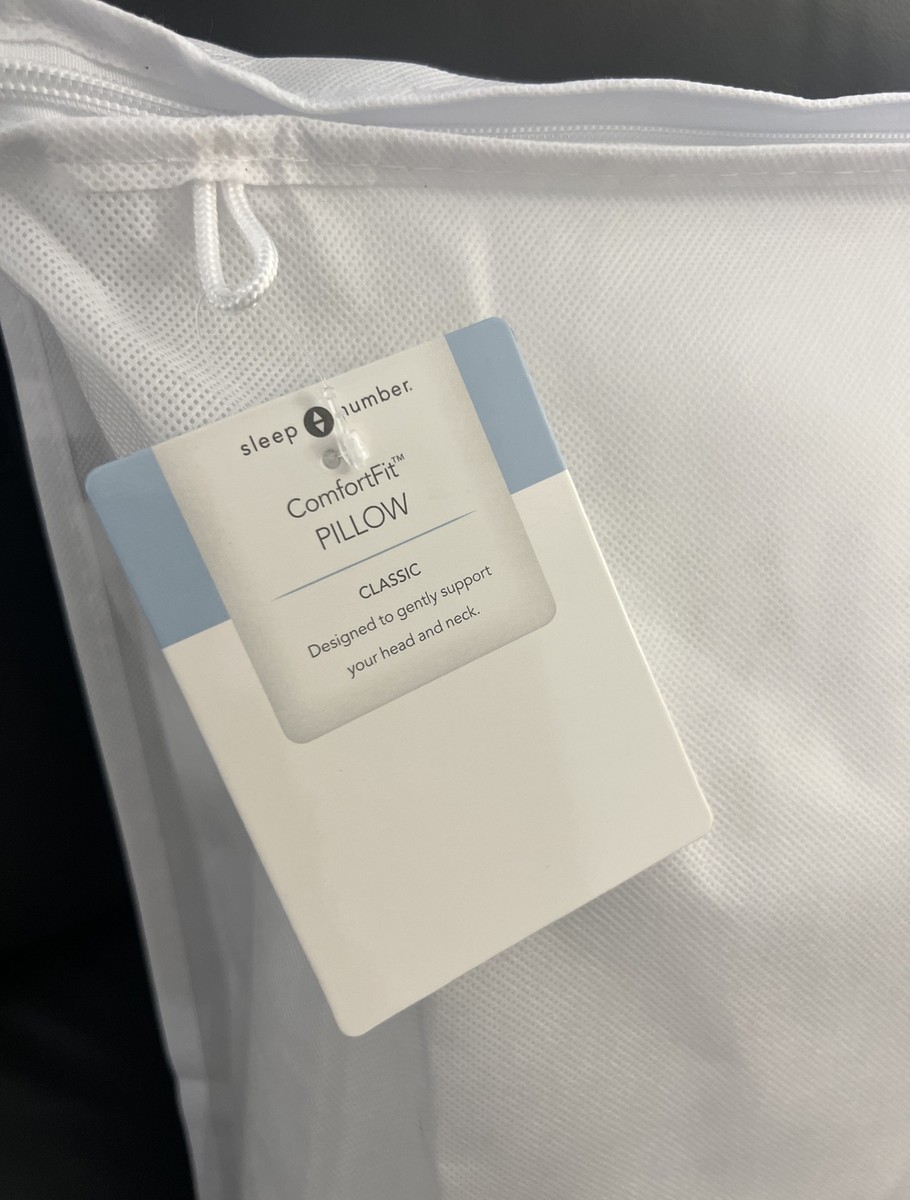 NEW SLEEP NUMBER COMFORT FIT CONFORFIT STANDARD BED PILLOW