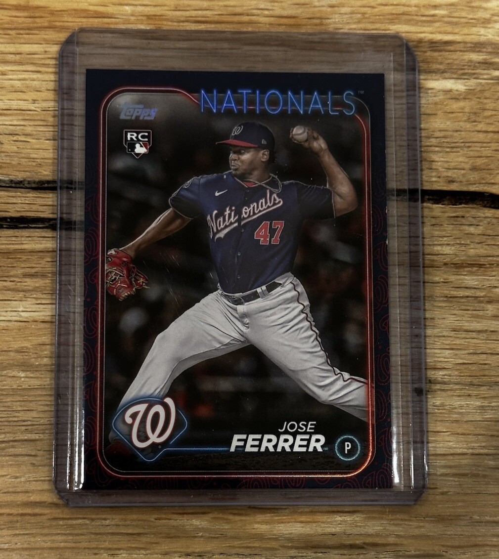 2024 Topps #85 Jose Ferrer Team Color Border Variation SSP