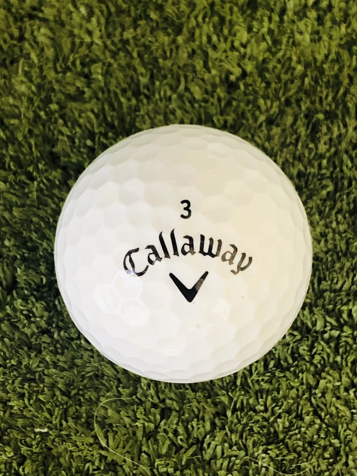 36 pelotas de golf Callaway Supersoft usadas blancas estado 5A (AAAAA) Foto 4 de 4