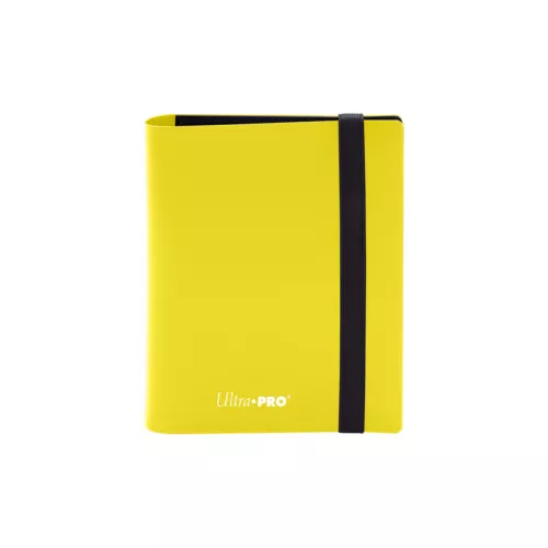 Ultra Pro Eclipse 2 Pocket PRO BINDER LEMON YELLOW 80 Gaming/Trading Cards