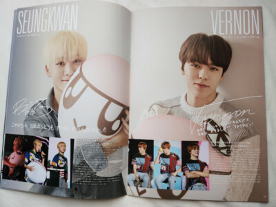SEVENTEEN CARAT MAGAZINE vol.5 + Christmascard Japan fanclub
