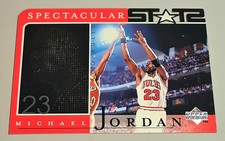 MICHAEL JORDAN # 22 MJ SPECTACULAR STATS Career Collection 1998 Upper Deck NMint