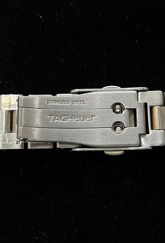 N.O.S. TAG Heuer 18mm Ladies' Stainless Steel & Gold Watch Band Bracelet FAB014 - Picture 6 of 6