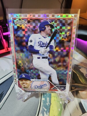 フレディフリーマン POP 2023 Topps Chrome Freddie Freeman X-Fractor Refractor Mega Box SP