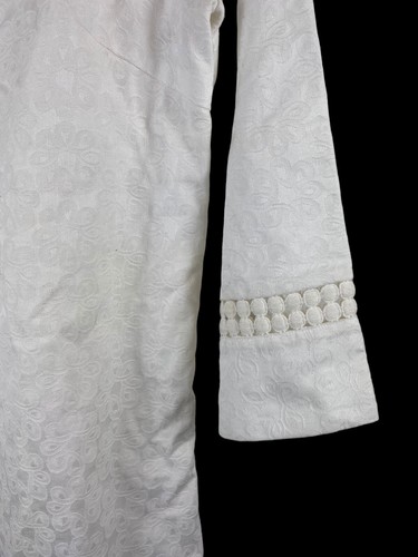 Lilly Pulitzer Bees Knees Tunic 10 white Jacquard $228 nwt - Picture 3 of 7