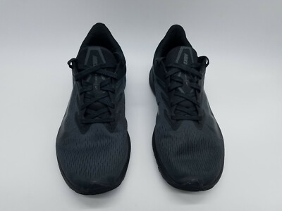 Nike Air Zoom Winflo 7 Men\'s Size 10 Triple Black Running Walking Shoes Sneakers Nike Zoom Winflo 7 Black Anthracite for Sale | Authenticity  main image 2