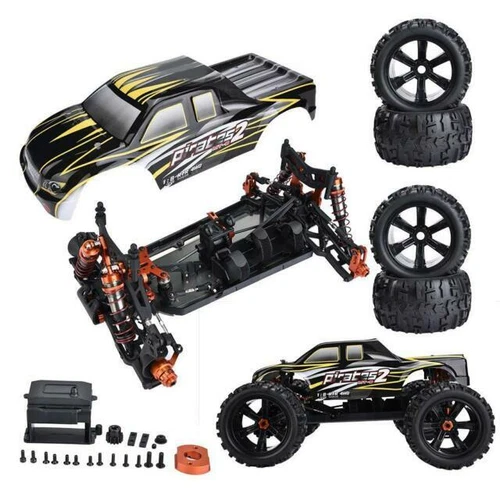 Plastic 4WD 4WD/2WD RC Car & Motorycle Monster Trucks