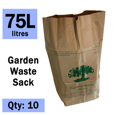 garden waste paper bolsas