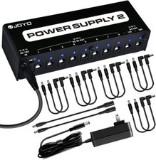 JOYO Guitar Pedal Power Supply DC 18V Pedal Power Adapter 10 Ports 9V 12V 18V