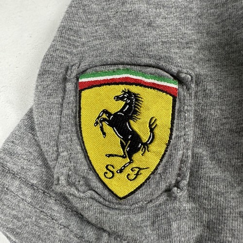 Puma Ferrari SF Puma Tee Youth Medium Gray T Shirt Official Supplier - Picture 3 of 10