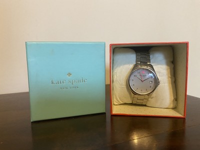 KATE SPADE GRAND SEAPORT STAINLESS STEEL WATCH #1YRU0029 W 