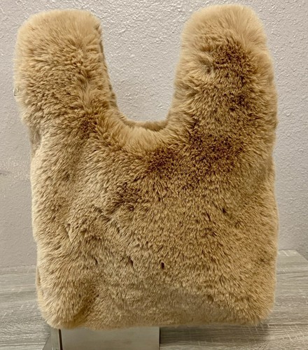 GAP Shopper Tasche mit Kunstfell. Weiches Kunstfell und in super Zustand. - Bild 6 von 14