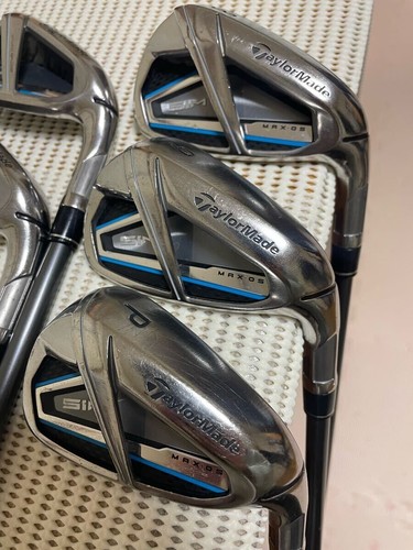 (TaylorMade) Iron Set 5pcs SIM MAX OS 6-PW Flex S TENSEI BLUE TM60 Used Golf - Picture 20 of 24
