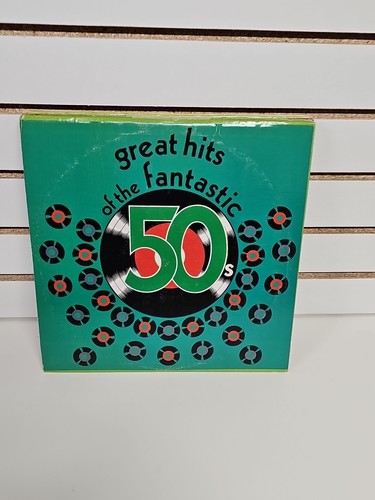 Great Hits of Fantastic 50s Volume 1 Vinyl Record 2 LP Set - Picture 2 of 3