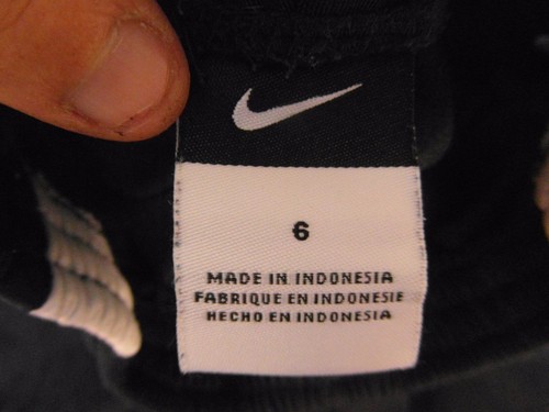 Youth Children Nike Dark Blue White Striped 6 Athletic Track Pants 32861 - Picture 9 of 12