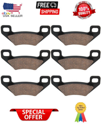 Front Rear ATV Brake Pads Caltric Front & Rear Brake Pads For Arctic Cat 400 Man/Auto LE 4x4 (2005-2008) - Semi-Metallic, High Heat Resistant Arctic Cat Service Manuals - Foto 7