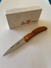 Couteau AL MAR 1003 série limitée Warrior's Edge 200 manche gravé  à l'aiguille