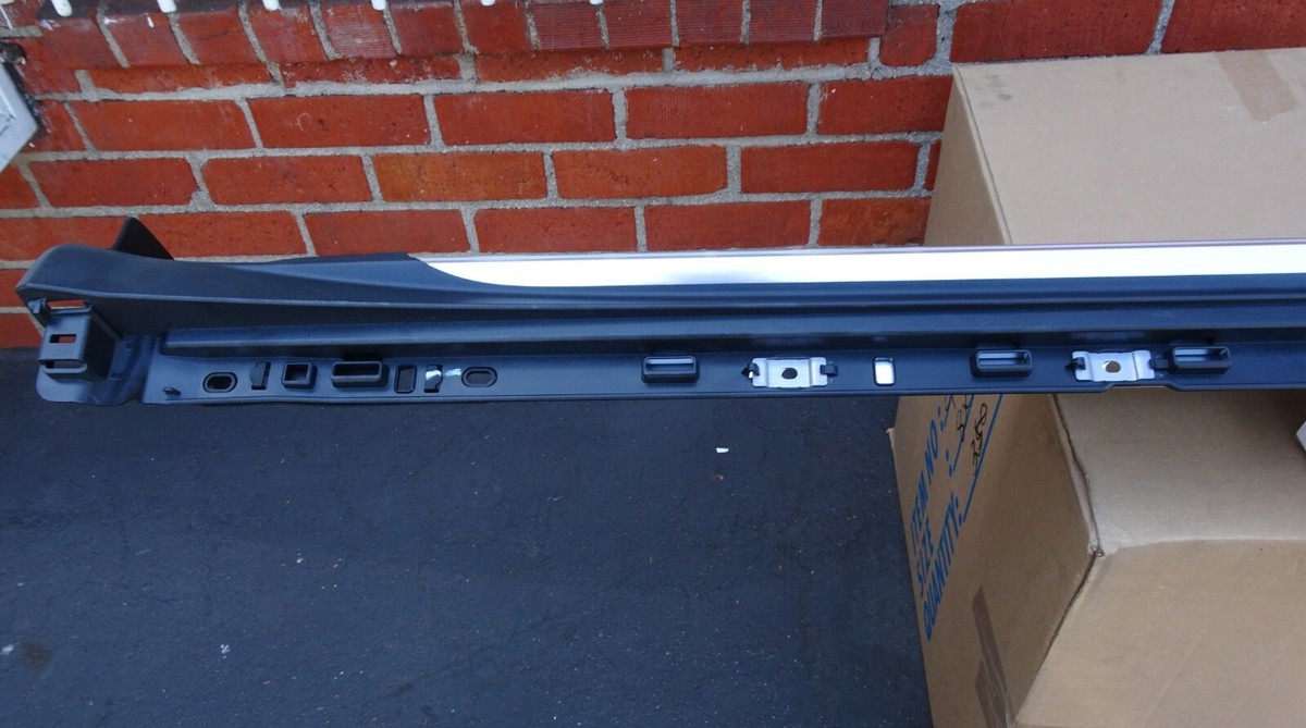 PORSCHE 958 2014 18 CAYENNE ROCKER MOLDING PANEL LEFT