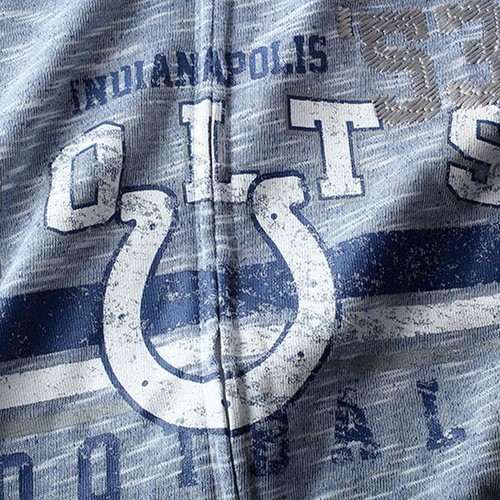 NUEVO CON ETIQUETAS SUDADERA CON CAPUCHA INDIANAPOLIS COLTS MUJER XXL DOME THE TIDE CON CREMALLERA COMPLETA - Imagen 2 de 8