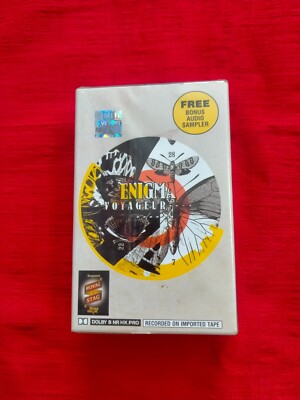 Enigma Voyageur Rare Orig 2 Cassette Tape India Sealed Sampler Virgin 2003