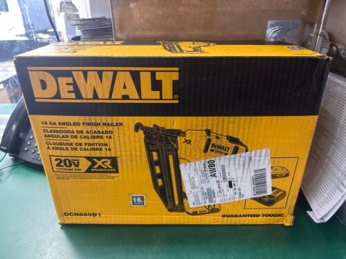Dewalt DCN660D1 16-Gauge Angle Finish Nailer Kit (E10040766)