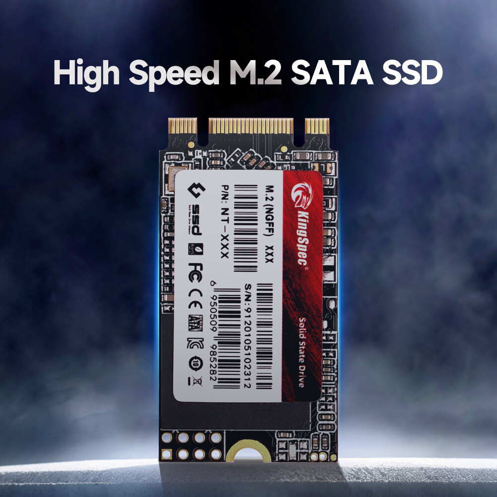 KingSpec M.2 SATA SSD 2242 128GB 256GB 512GB M.2 SATA Solid State