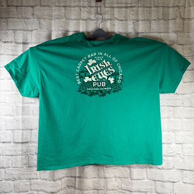 Dive Bar Shirt Club Irish Eyes Pub Mens 4XL T-Shirt Chicago Illinois  Heavyweight | eBay