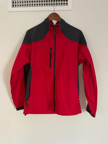 North End Wind Breaker Red & Black Zippered - Picture 4 of 8