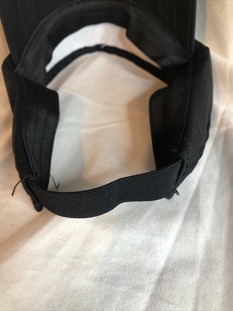 Pickleball Obsessed Tennis Visor Black One Size Fits All Hat