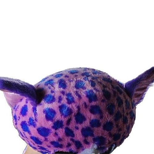 TY Reagan Leopard large Plush Pink & Purple Spotted 16 in Plushie Stuffed Animal - Picture 3 of 8
