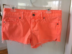 neon jean shorts